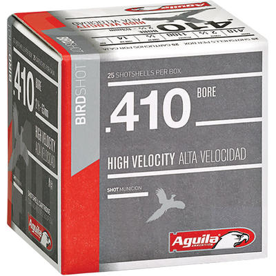 Aguila Shotshells Hunting HV .410 Gauge 2.5in 1/2o