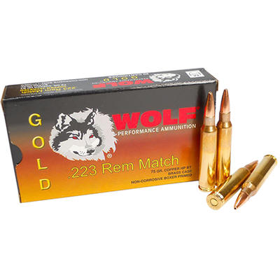 Wolf Ammo Gold 223 Remington Multi-Purpose Tactica