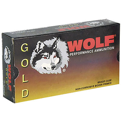 Wolf Ammo Gold 6.5mm Grendel SP 123 Grain 20 Round