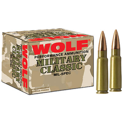 Wolf Ammo 308 Winchester Bimetal Jacket 140 Grain