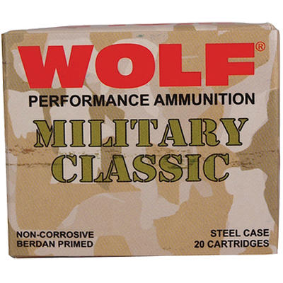 Wolf Ammo Military Classic 30-06 Springfield SP 14