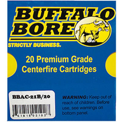 Buffalo Bore Ammo 10mm Hard Cast 220 Grain 20 Roun