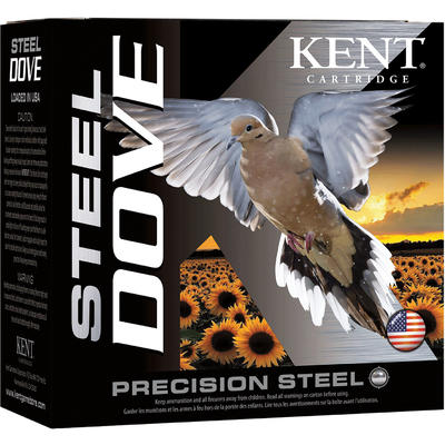 Kent Shotshells Steel Dove 12 Gauge 2.75in 1-1/8oz