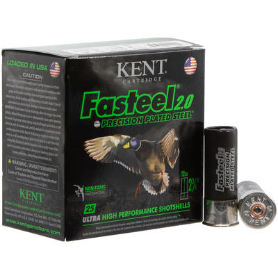 Kent Shotshells Fasteel Waterfowl 12 Gauge 2.75in