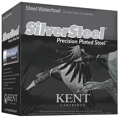 Kent Shotshells Silver Steel 12 Gauge 3.5in 1-1/2o