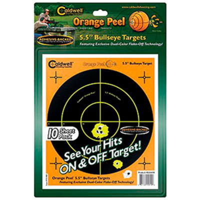 Caldwell Orange Peel Targets Bullseye 12in 5-Pack