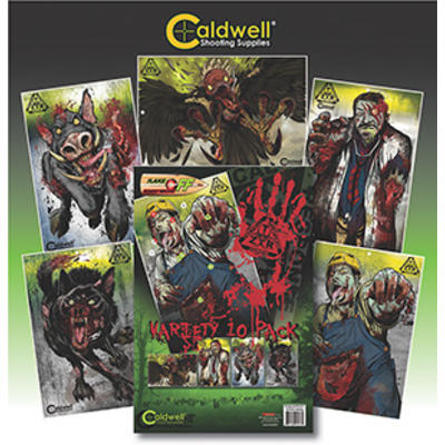 Caldwell Flake Off Targets Zombie Tactical Respons