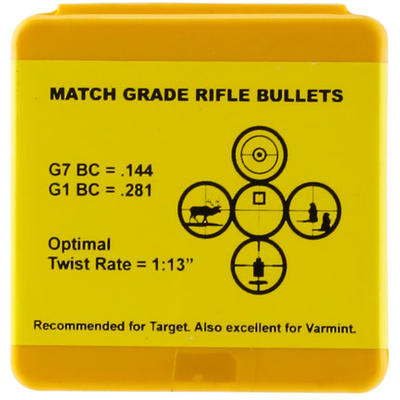 Berger Reloading Bullets Target 6mm .243 65 Grain