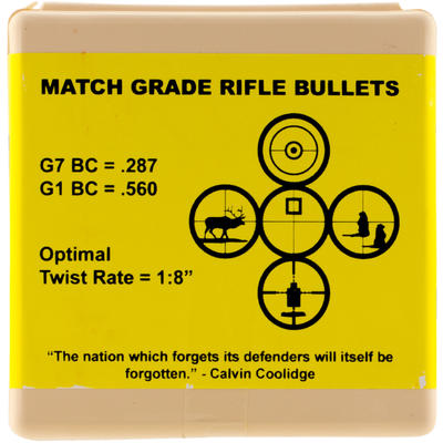 Berger Reloading Bullets Tactical 6.5mm .264 130 G