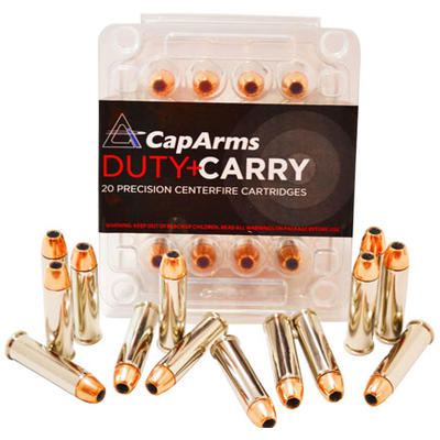 CapArms Ammo Duty Carry 357 Magnum 158 Grain XTP H
