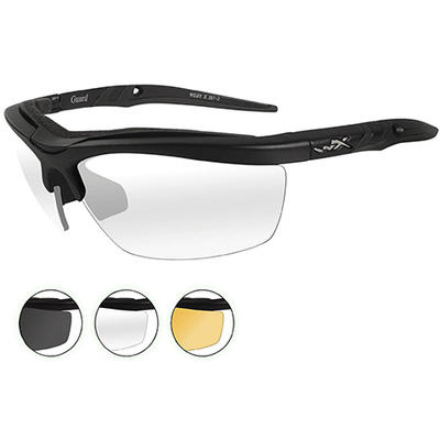 Wiley-X Eyewear Guard Safety Glasses Matte Black/S