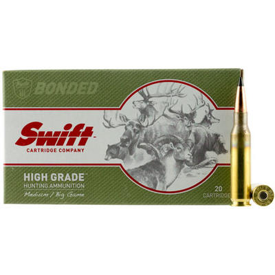 Swift Ammo Game Scirocco II 7mm-08 Remington 150 G