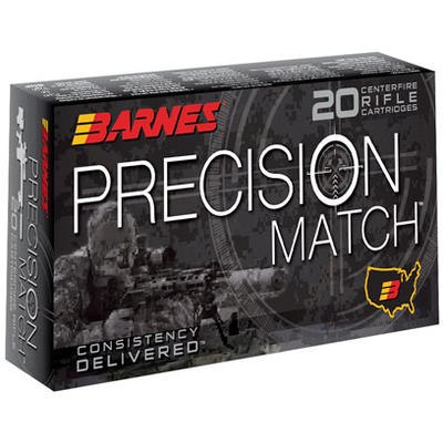 Barnes Ammo Precision Match 338 Lapua Magnum 300 G