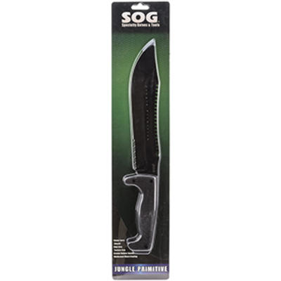 SOG Knife JUNGLE PRIMITIVE Fixed 420 Stainless Mac