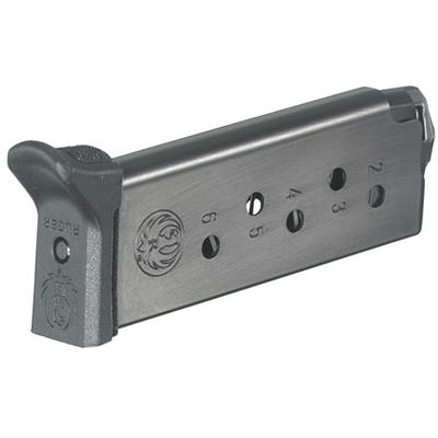Ruger Magazine LCP II 380 ACP 6 Rounds Steel Blued