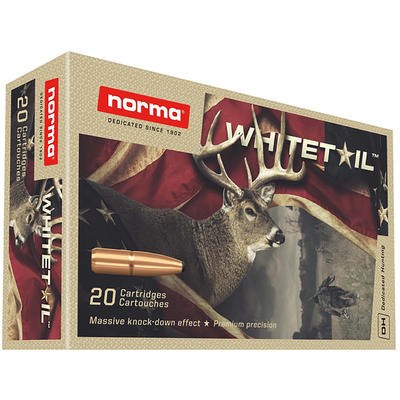 Norma Ammo Whitetail 7mm-08 Remington 150 Grain PS