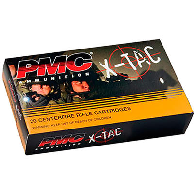 PMC Ammo X-Tac 5.56x45mm (5.56 NATO) LAP 62 Grain