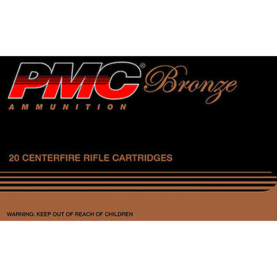 PMC Ammo Bronze AK-47 7.62x39mm FMJ 123 Grain 20 R
