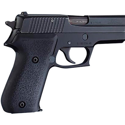Hogue Sig Sauer P220 Rubber Grip Panels Black [200