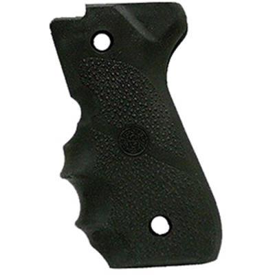 Hogue Overmold Grips 92 Compact Black Rubber [9301