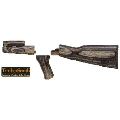 Tapco TimberSmith Romanian AK47 Wood Stock Set Bro