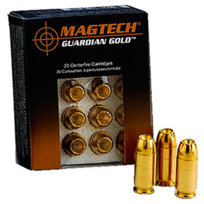 Magtech Ammo Guardian Gold 45 ACP+P JHP 185 Grain