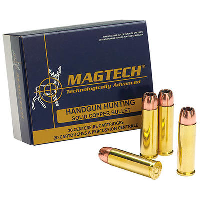 Magtech Ammo Sport Shooting 454 Casull Solid Coppe