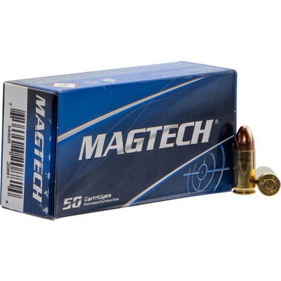 Magtech Ammo Sport Shooting 9mm NATO 124 Grain FMJ