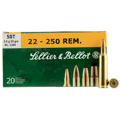 Sellier & Bellot Ammo GameKing 22-250 Remingto