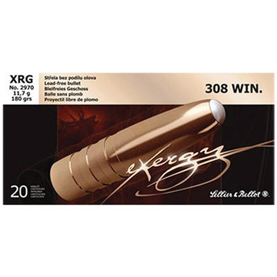 Sellier & Bellot Ammo 308 Winchester eXergy 18