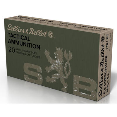 Sellier & Bellot Ammo 6.5 Creedmoor 140 Grain