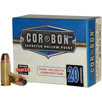 CorBon Ammo Self Defense 38 Super+P JHP 125 Grain