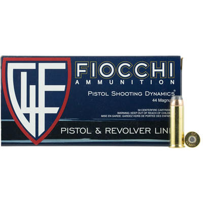 Fiocchi Ammo Shooting Dynamics 44 Magnum 240 Grain