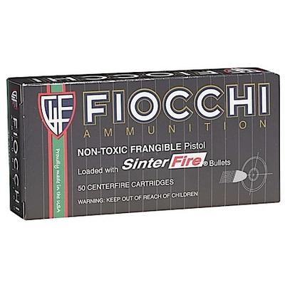 Fiocchi Ammo 40 S&W Non-Toxic/Frangible 125 Gr