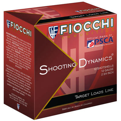 Fiocchi Shotshells Target 12 Gauge 2.75in 1-1/8oz