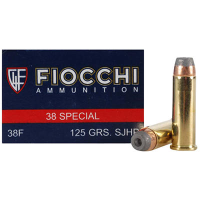 Fiocchi Ammo Shooting Dynamics 38 Special 125 Grai