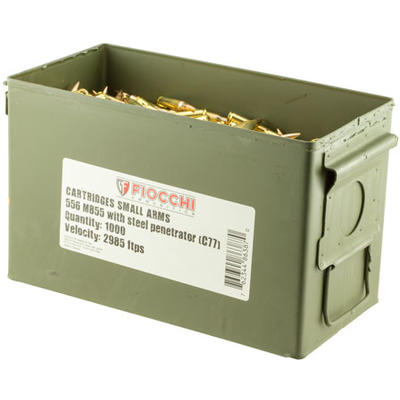 Fiocchi Ammo Canned Heat 5.56x45mm (5.56 NATO) 62