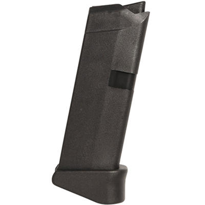 Glock Magazine G43 9mm 6 Rounds Polymer Black Fini