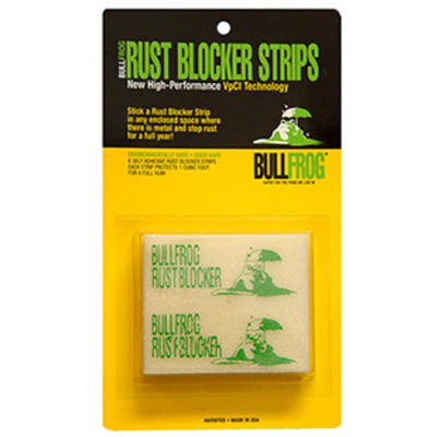 Bull Frog Cleaning Supplies Rust Blocker Strips Ru