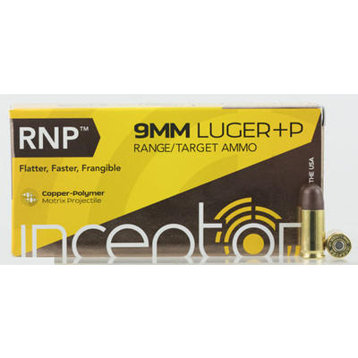 PolyCase Ammo Inceptor Sport Utility 9mm+P Luger 6