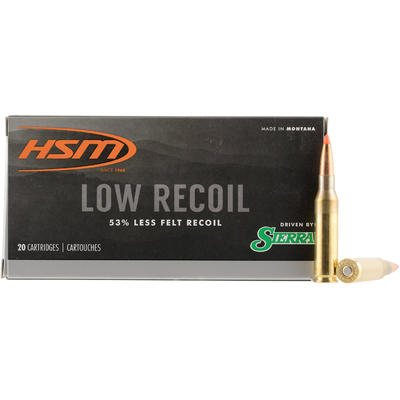 HSM Ammo 7mm-08 Remington 140 Grain Ballistic Tip