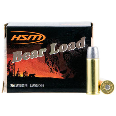 HSM Ammo Bear Load 45 Colt (LC) 325 Grain Wide Fla