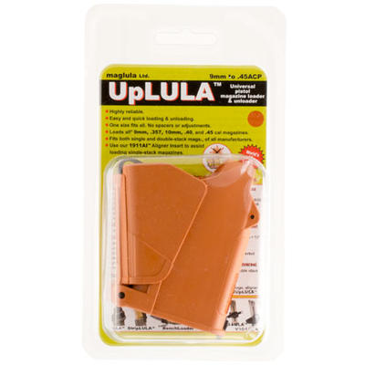 Maglula Magazine LULA 9mm to 45 ACP Loader Orange Maglula Magazine LULA 9mm to 45 ACP Loader Orange