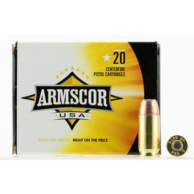 Armscor Ammo 45 ACP 230 Grain JHP 20 Rounds [AC45A