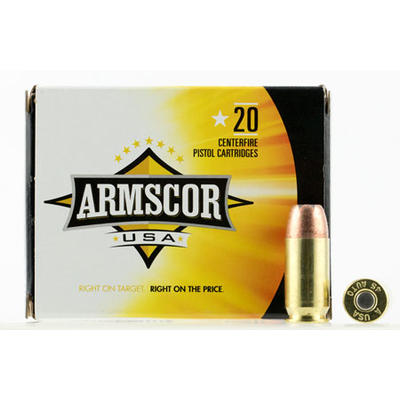 Armscor Ammo 45 ACP 230 Grain JHP 20 Rounds [AC45A Armscor Ammo 45 ACP 230 Grain JHP 20 Rounds [AC45A
