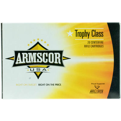 Armscor Ammo 338 Win Mag 225 Grain AccuBond 20 Rou