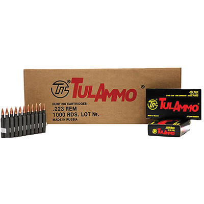 Tula Ammo 223 Remington 55 Grain HP 20 Rounds [TA2