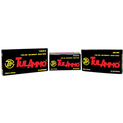 Tula Ammo 308 Winchester 165 Grain SP 20 Rounds [T