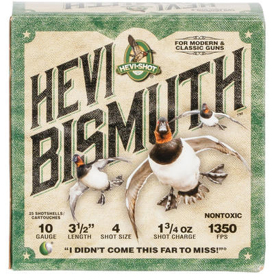 Hevishot Shotshells Hevi-Bismuth Waterfowl 10 Gaug