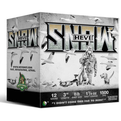 Hevishot Shotshells Hevi-Snow Waterfowl 12 Gauge 3